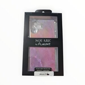J3-O Flaunt Square Case For Apple iPhone 17 - Pink Mother Of Pearl